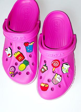Jibbitz джиббітси прикраса для взуття crocs лот 10 шт.+ 1 яскраві спортивні іграшки джиббітс крокс комплект