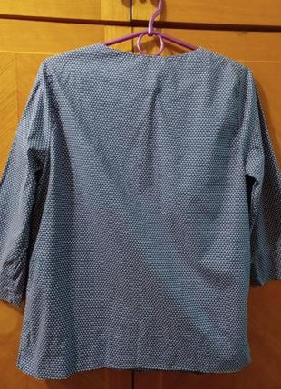 100% бавовна  стильна жіноча  блуза сорочка  р.34 від cos2 фото