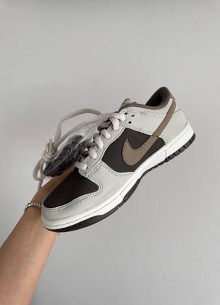 Женские кроссовки nike sb dunk «&nbsp;teddy bear brown&nbsp;» premium7 фото