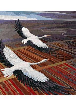 Картина за номерами "над рідною землею ©олег шупляк" ★★★★ [tsi184412-тsі]