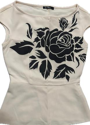 Блузка молочная