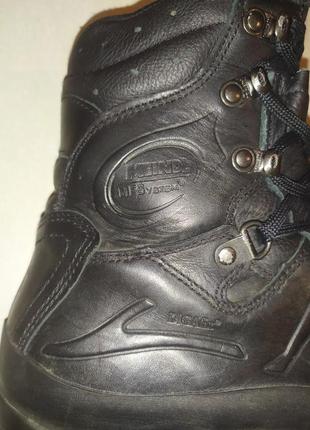 Берцы, ботинки мембранные meindl bw combat extreme 3705-01 gtx, eur 43, кожа.2 фото