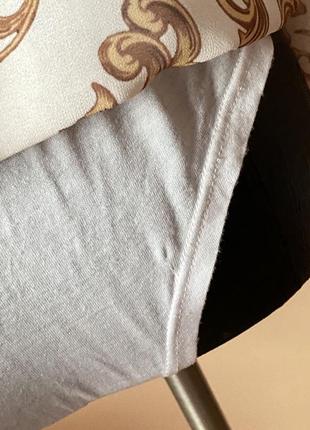 Блузка боди комбидресс рубашка с принтом в стиле versace