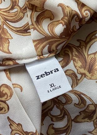 Блузка боди комбидресс рубашка с принтом в стиле versace