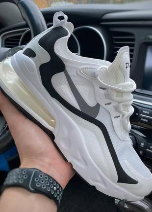 Мужские кроссовки nike air max 270 react white