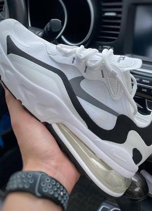 Чоловічі кросівки nike air max 270 react white5 фото