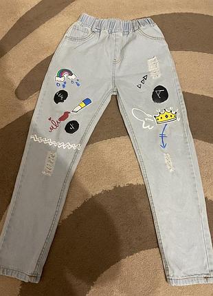 Крутые джинсы для девочки