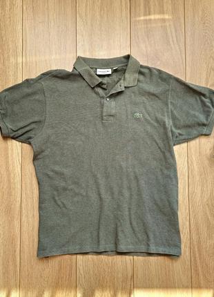 Футболка поло lacoste оригинальная, размер l