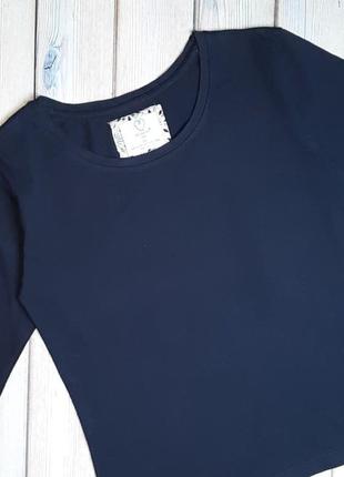💥1+1=3 базовый темно-синий гольфик свитер primark, размер 42 - 443 фото