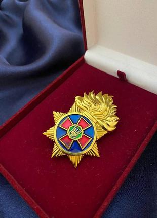 Знак национальная гвардия украины в футляре