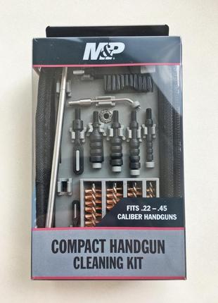 Компактный набор для чистки пистолетов smith & wesson. оригинал из сша