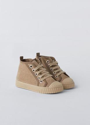 Новые ботинки ( хайтопы, ботинки) zara 24 р, 26 р