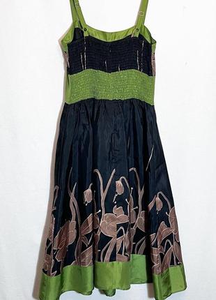 Hype, платье-сарафан из шелка.8 фото