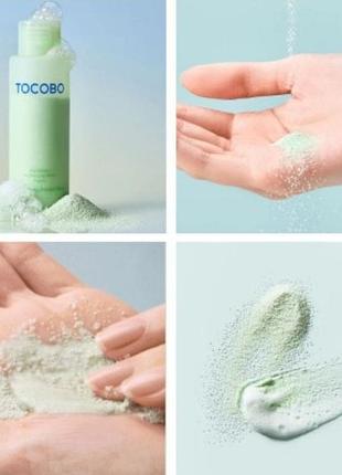 Энзимная пудра для глубокого очищения кожи с центеллой азиатской tocobo cica calming...