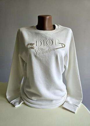 Свитшот кофта в стиле dior