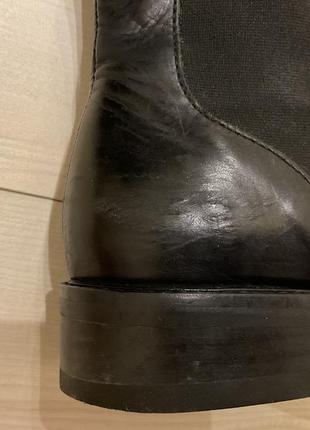 Шкіряні черевики челсі італія dmn7 фото