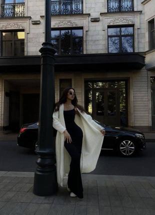 Удлиненный кардиган