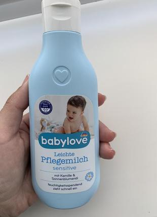 Baby love молочко для тела
