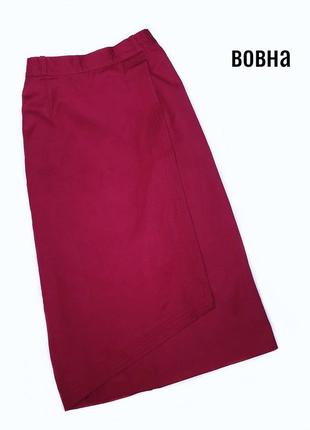 Вовняна спідниця міді вінтажна