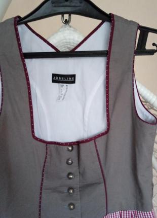 Платье баварское,дирндль, альпийский винтаж.2 фото
