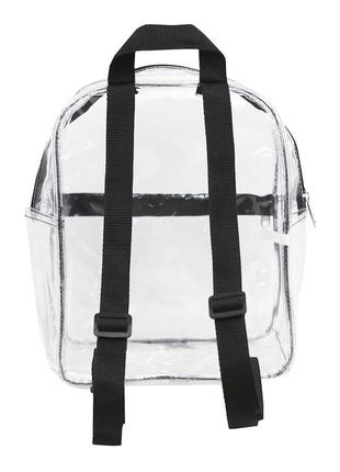 Прозрачный мини-рюкзак, сверхпрочный морозостойкий из пвх2 фото