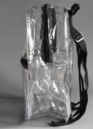 Прозрачный мини-рюкзак, сверхпрочный морозостойкий из пвх5 фото