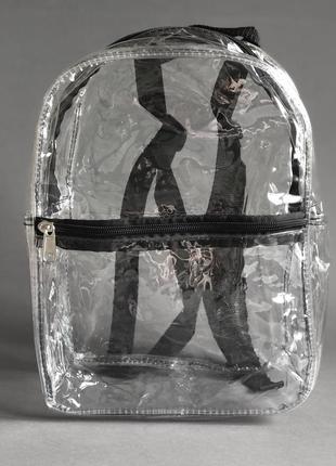 Прозрачный мини-рюкзак, сверхпрочный морозостойкий из пвх4 фото