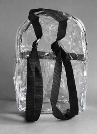 Прозрачный мини-рюкзак, сверхпрочный морозостойкий из пвх6 фото