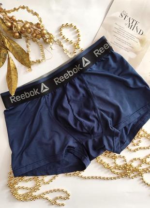 Мужские трусы боксерки reebok s спортивные