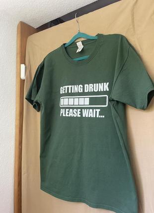 Хлопковая футболка мужская Vintage 80s fruit of the loom blanc футболка l