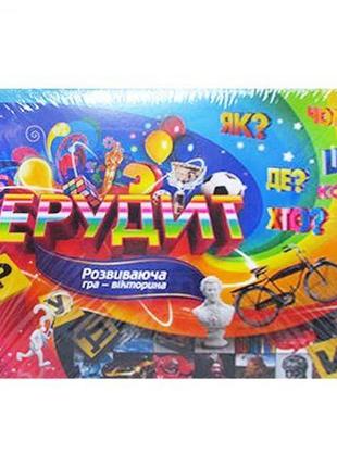 Настольная игра "эрудит" (укр) [tsi18293-тsі]