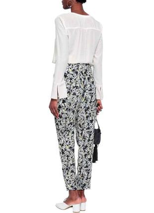 Летние брюки с цветочным рисунком see by chloe вискоза и шелк4 фото