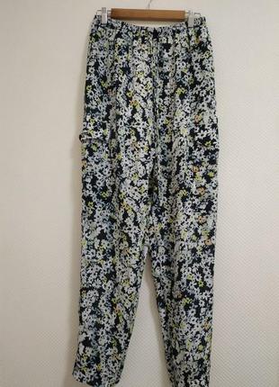 Летние брюки с цветочным рисунком see by chloe вискоза и шелк2 фото
