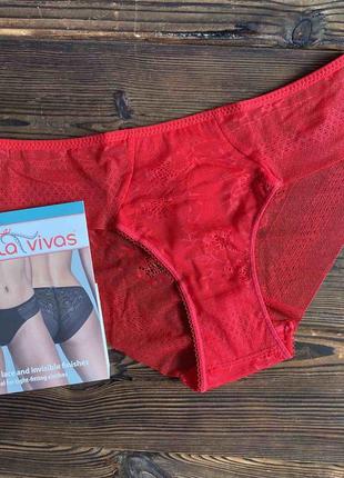 Трусики женские la vivas 10184 с гладким бесшовным кружевом.