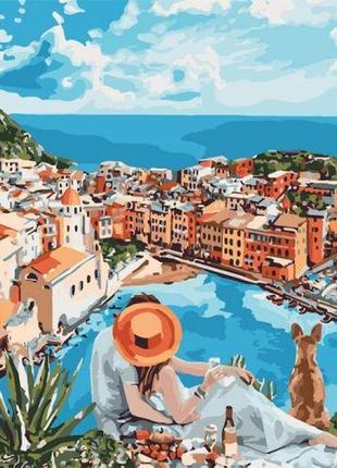 Картина за номерами "італійська романтика" ★★★★ [tsi121968-тsі]