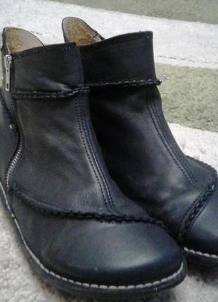 Кожаные ботинки alce shoes анатомические - р. 40 - 26 см. в стиле barefoot, camper3 фото