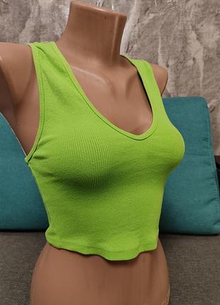 Zara топ рубчик см размер