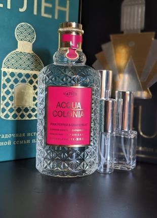 Распыли maurer &amp; wirtz 4711 acqua colonia pink pepper &amp; grapefruit edc парфюм