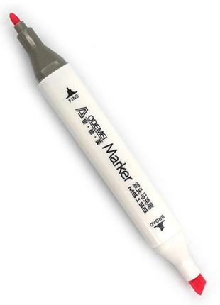 Набор акриловых скетч маркеров 60 цветов двухсторонних aodemei 6138-60