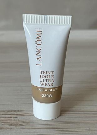 Пробник тонального крему lancôme teint idole ultra wear care & glow