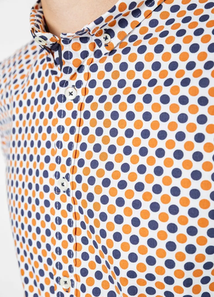 Сорочка чоловіча повсякденна, колір молочно-коричневий, 247r401