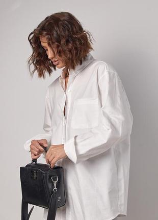 Женская рубашка oversize