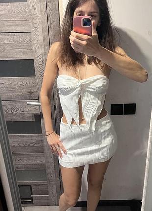 Пляжный костюм 2в1