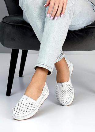 Мокасины "winsti" женские натур. кожа флотор