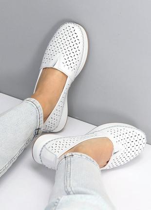 Мокасины "winsti" женские натур. кожа флотор