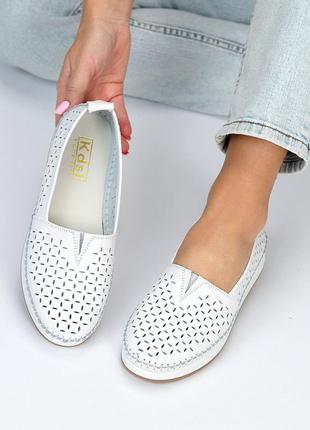 Мокасины "winsti" женские натур. кожа флотор