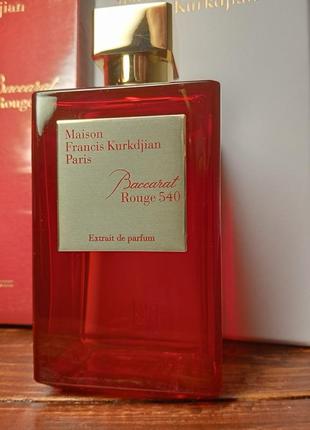 Парфюм maison francis baccarat rouge 540 оригинал
