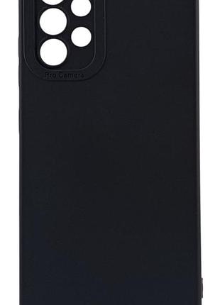 Чехол pro camera для телефона samsung galaxy a32 4g / a325 бампер с микрофиброй черный