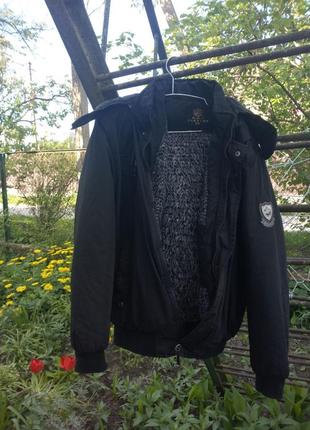 Куртка мужская утепленная искусственным мехом, р. 52, б/в