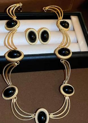 Набор колье и серьги